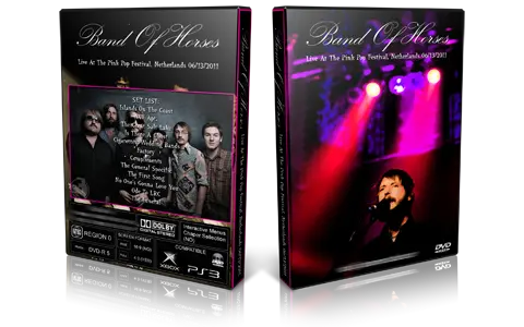 Artwork Cover of Band Of Horses 2011-06-13 DVD Pink Pop Festival Proshot
