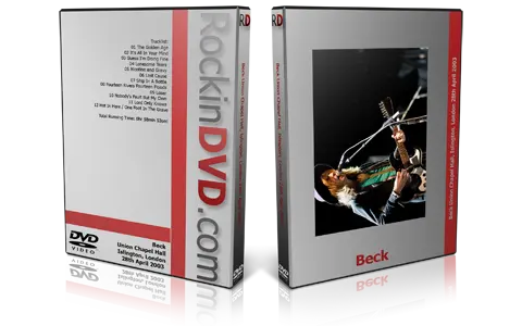 Artwork Cover of Beck 2003-04-28 DVD London Proshot
