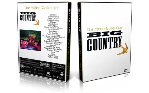 Artwork Cover of Big Country Compilation DVD The Video Collection Proshot