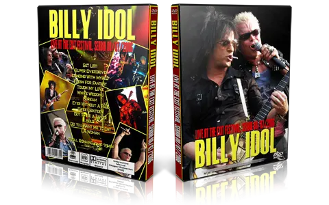 Artwork Cover of Billy Idol 2006-08-07 DVD Exit Festival Proshot