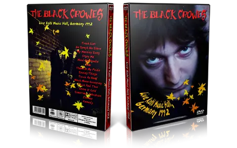 Artwork Cover of Black Crowes Compilation DVD Cologne 1992 Proshot