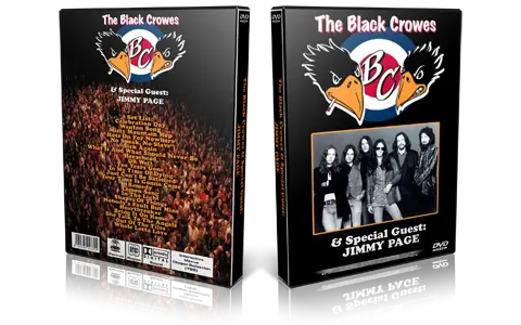 Artwork Cover of Black Crowes Compilation DVD Greek Theatre 1999 Proshot