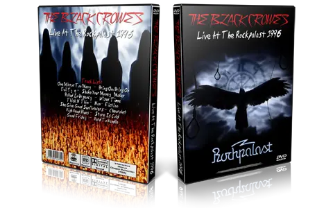 Artwork Cover of Black Crowes Compilation DVD Rockpalast 1996 Proshot