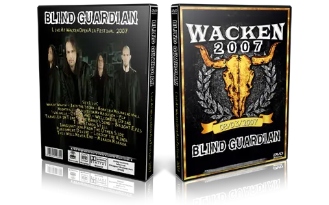 Artwork Cover of Blind Guardian 2007-08-03 DVD Wacken Open Air Festival Proshot