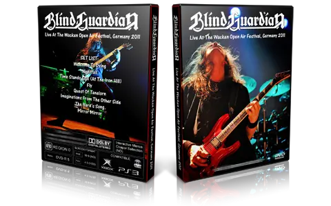 Artwork Cover of Blind Guardian 2011-08-04 DVD Wacken Open Air Festival Proshot