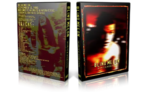 Artwork Cover of Blind Melon 1995-09-12 DVD Toronto Proshot