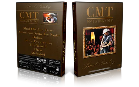 Artwork Cover of Brad Paisley 2009-08-03 DVD CMT Proshot