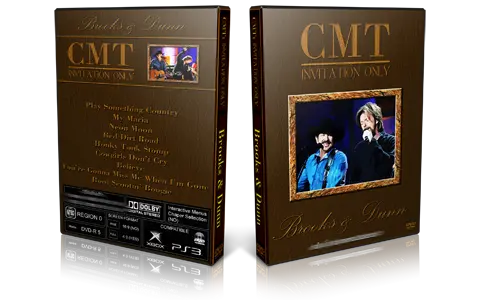 Artwork Cover of Brooks and Dunn 2009-10-30 DVD CMT Proshot