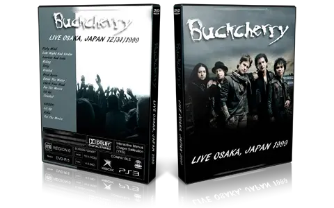Artwork Cover of Buckcherry 1999-12-31 DVD Osaka Proshot