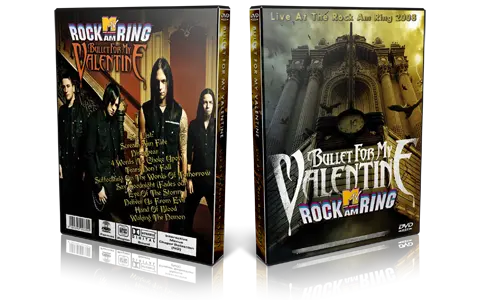 Artwork Cover of Bullet For My Valentine 2008-06-06 DVD Rock Am Ring Proshot