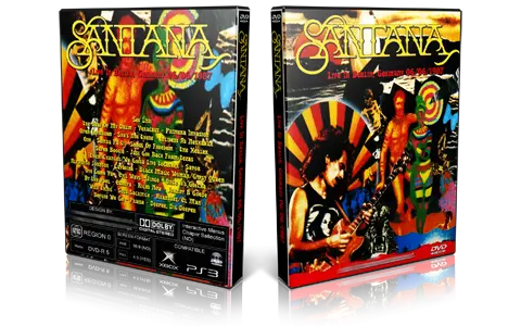 Artwork Cover of Carlos Santana 1987-06-06 DVD Berlin Proshot