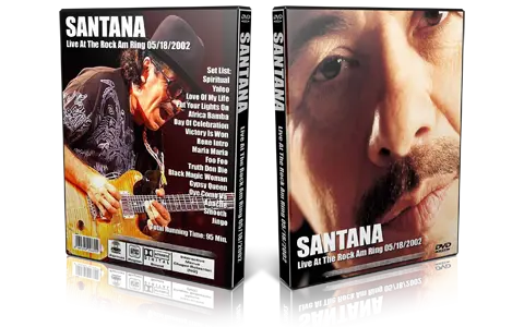 Artwork Cover of Carlos Santana 2002-05-18 DVD Rock Am Ring Proshot