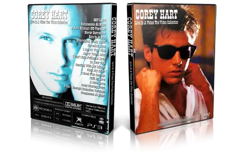 Artwork Cover of Corey Hart Compilation DVD Live Is A Video Proshot