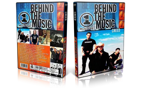 Artwork Cover of Creed Compilation DVD Behind The Music Proshot