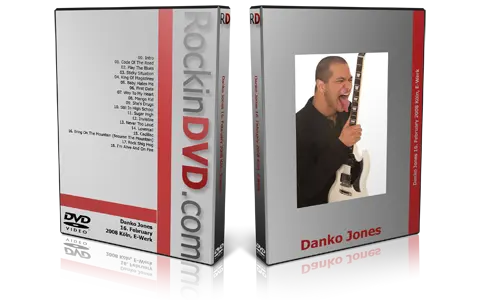 Artwork Cover of Danko Jones 2008-02-16 DVD Koln Proshot