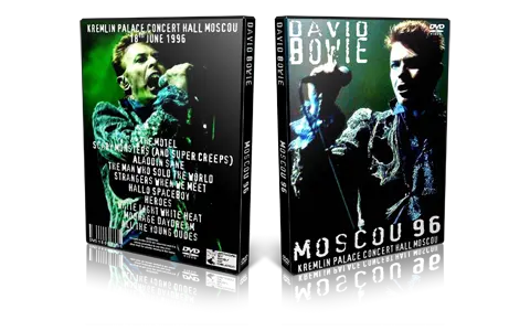 Artwork Cover of David Bowie 1996-06-18 DVD Moscow Proshot