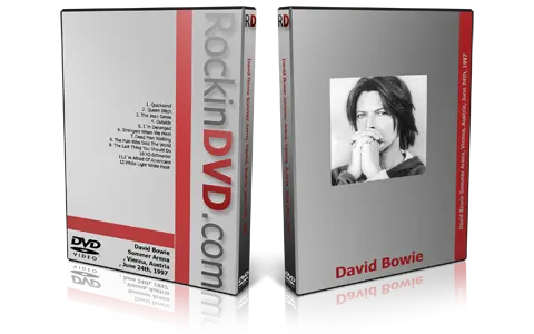 Artwork Cover of David Bowie 1997-06-24 DVD Vienna Audience