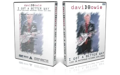 Artwork Cover of David Bowie 2003-10-15 DVD Rotterdam Audience