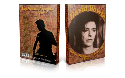 Artwork Cover of David Bowie Compilation DVD Rare Precious and Beautiful Vol 2 Proshot