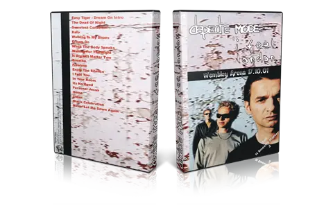 Artwork Cover of Depeche Mode 2001-10-17 DVD London Audience