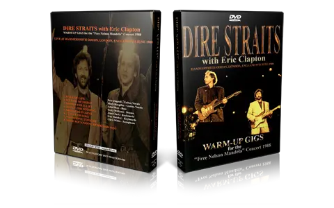 Artwork Cover of Dire Straits 1988-06-09 DVD London Audience