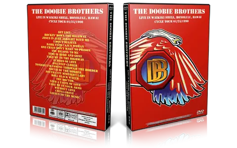 Artwork Cover of Doobie Brothers 1990-01-25 DVD Honolulu Proshot