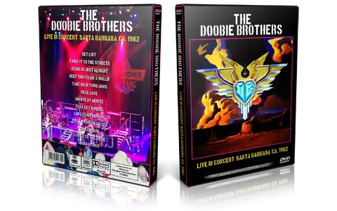 Artwork Cover of Doobie Brothers Compilation DVD Santa Barbara 1982 Proshot