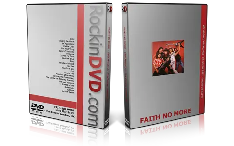 Artwork Cover of Faith No More 1995-03-13 DVD London Audience