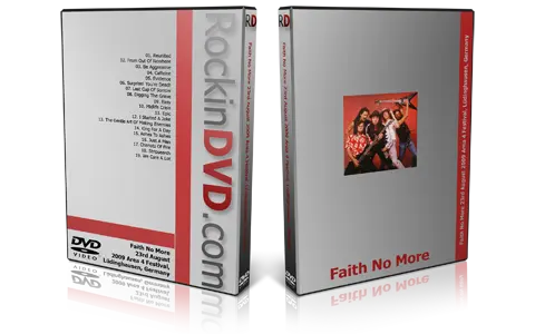 Artwork Cover of Faith No More 2009-08-23 DVD Ludinghausen Proshot