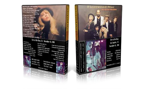 Artwork Cover of Fleetwood Mac 1981-11-18 DVD The Roxy Proshot