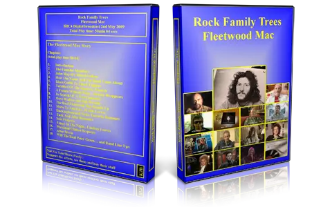 Artwork Cover of Fleetwood Mac Compilation DVD Rock Family Trees Proshot