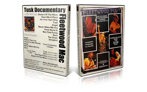 Artwork Cover of Fleetwood Mac Compilation DVD Tusk Documentary and Live Concert Proshot