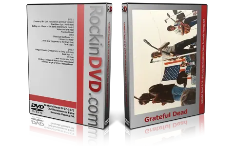 Artwork Cover of Grateful Dead 1972-08-27 DVD Veneta Proshot