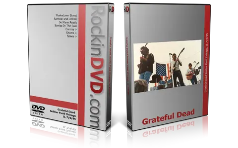 Artwork Cover of Grateful Dead 1995-07-09 DVD Chicago Proshot