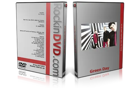 Artwork Cover of Green Day 1994-03-24 DVD New York City Proshot