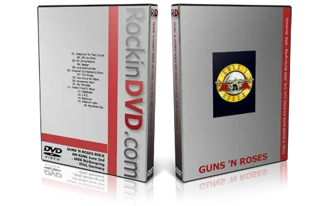 Artwork Cover of Guns N Roses 2006-06-02 DVD Nurburgring Proshot
