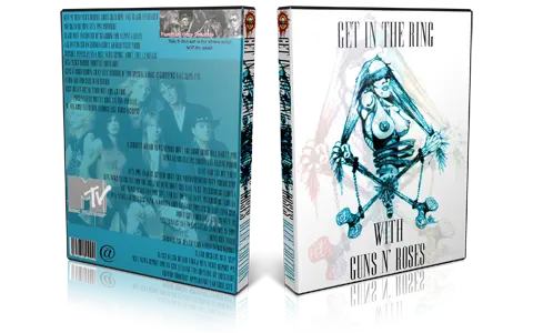 Artwork Cover of Guns N Roses Compilation DVD Get in the Ring Series Yellow Proshot
