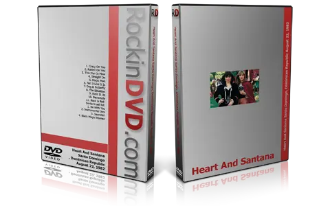 Artwork Cover of Heart 1982-08-22 DVD Santo Domingo Proshot
