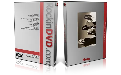 Artwork Cover of Hole 1995-02-14 DVD MTV Unplugged Proshot
