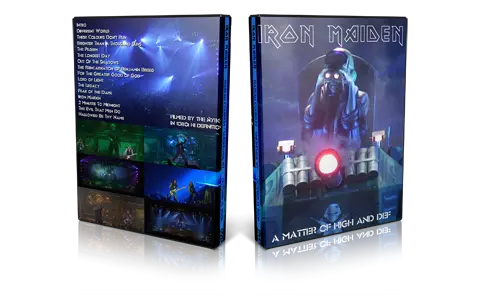 Artwork Cover of Iron Maiden 2006-10-12 DVD Uniondale Proshot