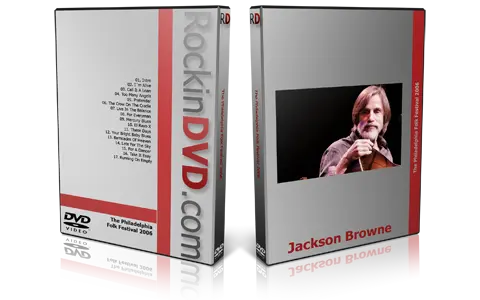 Artwork Cover of Jackson Browne 2006-08-16 DVD Philadelphia Proshot