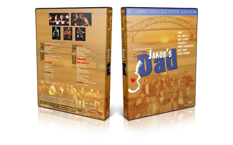 Artwork Cover of Jakobs Dad 1986-10-13 DVD Mountain View Proshot