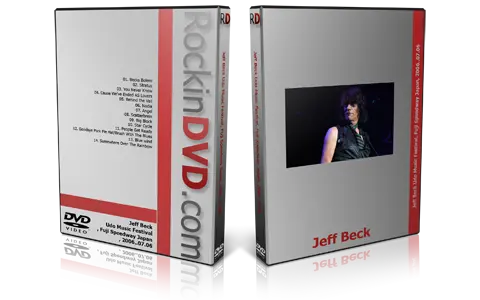Artwork Cover of Jeff Beck 2006-07-06 DVD Udo Music Festival Proshot