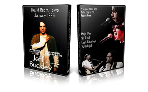 Artwork Cover of Jeff Buckley 1995-01-01 DVD Tokyo Proshot