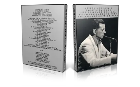 Artwork Cover of Jerry Lee Lewis 1983-07-16 DVD Los Angeles Proshot