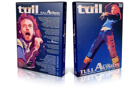 Artwork Cover of Jethro Tull 1976-07-31 DVD Tampa Proshot