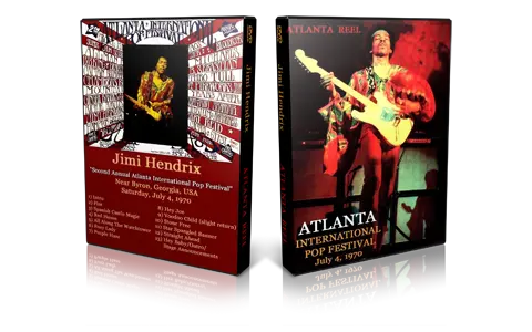 Artwork Cover of Jimi Hendrix 1970-04-07 DVD Byron Proshot