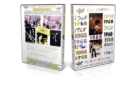 Artwork Cover of Jimi Hendrix Compilation DVD Ultimate 1968 Collection Proshot