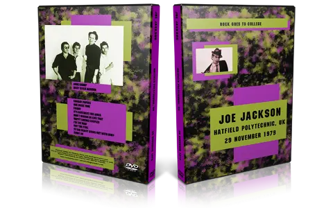 Artwork Cover of Joe Jackson 1979-11-29 DVD Hatfield Hertfordshire Proshot