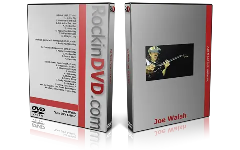Artwork Cover of Joe Walsh Compilation DVD Live 70s and 80s Proshot